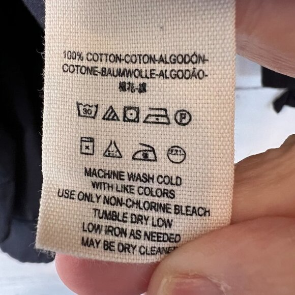 Free People Blouse Womens SZ S/P Black Show Me Some Shoulder Slit Sleeve Modern - Picture 8 of 14